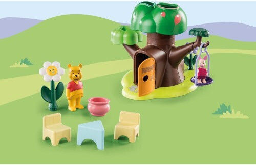 Playmobil 123 Disney Winnie's & Piglet's Tree House за 1-4 години