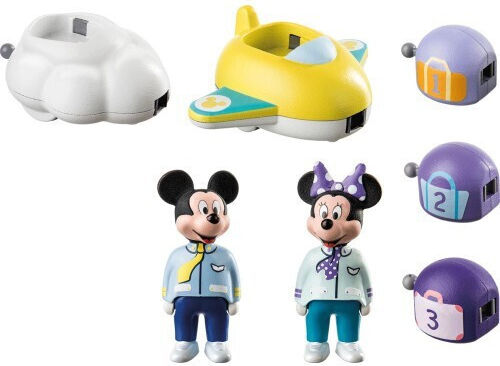 Playmobil 123 Disney: Mickey's & Minnie's Cloud Ride за 1-4 години