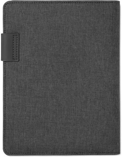 Midocean Notizbuch 20 Blätter A5 Schwarz