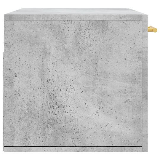 vidaXL Cabinet de baie L80xA36.5xÎ35cm Gri