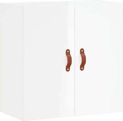 vidaXL Badezimmerschrank B60xT31xH60cm Weiß