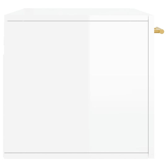 vidaXL Ντουλάπι Μπάνιου 80x36.5x35cm Λευκό