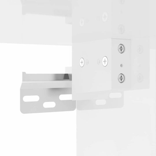 vidaXL Ντουλάπι Μπάνιου 80x36.5x35cm Λευκό