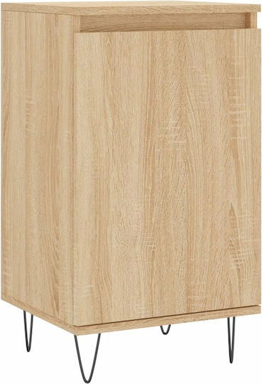 Hängeschrank fürs Wohnzimmer aus Spanplatte Beige 40x35x70 cm