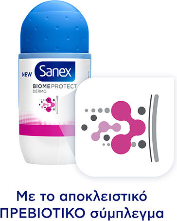 Sanex Biome Protect Anti-Irritation Deodorant 48h sub formă de Roll-On 50ml
