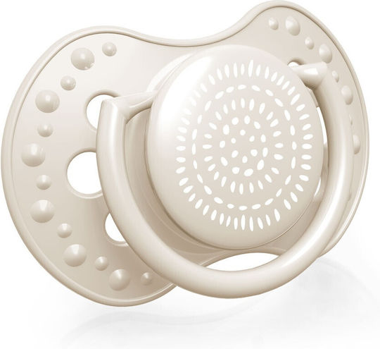 Lovi Baby Harmony Schnuller Silikon Beige Braun für 18+ Monate 2Stück