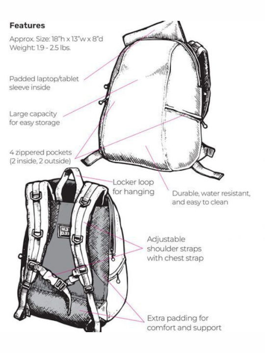 Madpax Bag Backpack Gray