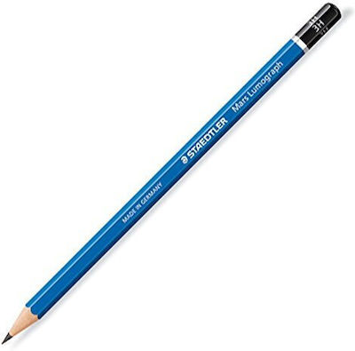 Staedtler Mars Lumograph Μολύβι 12B Μπλε