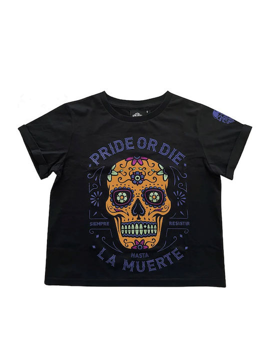 T-shirt Μαύρο