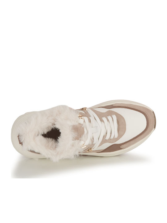D Diamanta Damen Sneakers Beige