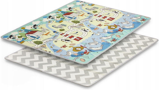 Kinderkraft Matty 2 Χαλάκι Δραστηριοτήτων Γκρι 147x197cm