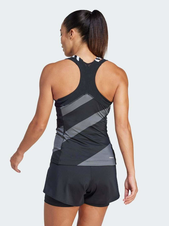Adidas AEROREADY Pro Y-Tank Women's Athletic Blouse Sleeveless Black