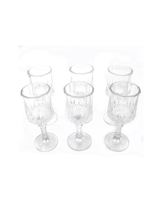 Set Gläser Likör/Ouzo aus Glas Mit Stiel 56.8ml 6Stück