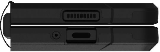 UAG Civilian Back Cover Σιλικόνης / Πλαστικό 2mm Μαύρο (Samsung Galaxy Fold 5)