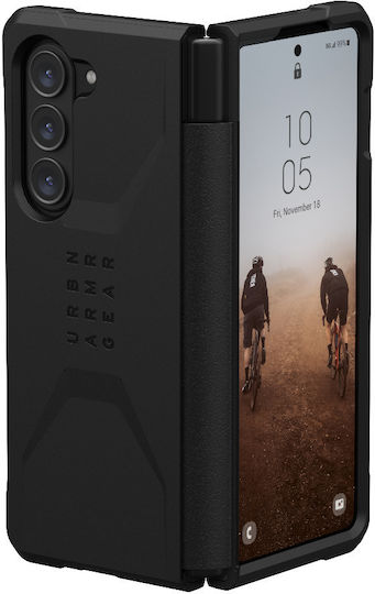 UAG Civilian Back Cover Σιλικόνης / Πλαστικό 2mm Μαύρο (Samsung Galaxy Fold 5)