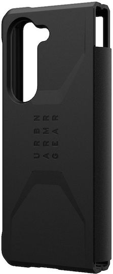 UAG Civilian Back Cover Σιλικόνης / Πλαστικό 2mm Μαύρο (Samsung Galaxy Fold 5)