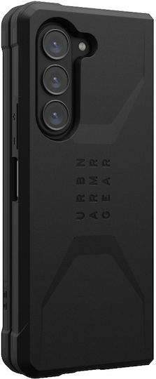 UAG Civilian Back Cover Σιλικόνης / Πλαστικό 2mm Μαύρο (Samsung Galaxy Fold 5)