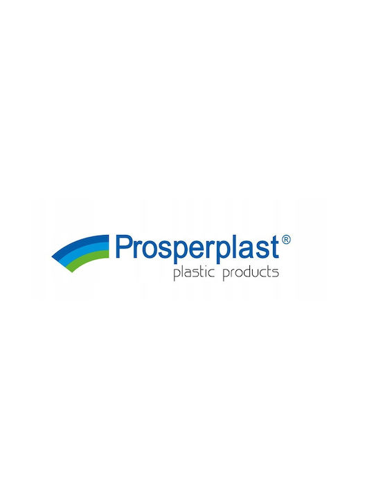 Prosperplast Lofly Квадратна Ниска Саксия За Цветя Пластмасова Сива 19.3x19.3x18.1см