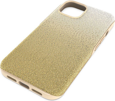 Swarovski High Plastic / Silicone Back Cover Gold (iPhone 14)