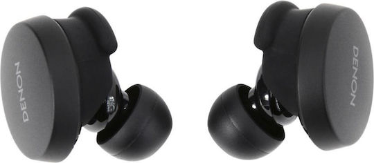 Denon PerL Pro AH-C15PL In-ear Bluetooth Handsfree Ακουστικά με Αντοχή στον Ιδρώτα και Θήκη Φόρτισης Μαύρα
