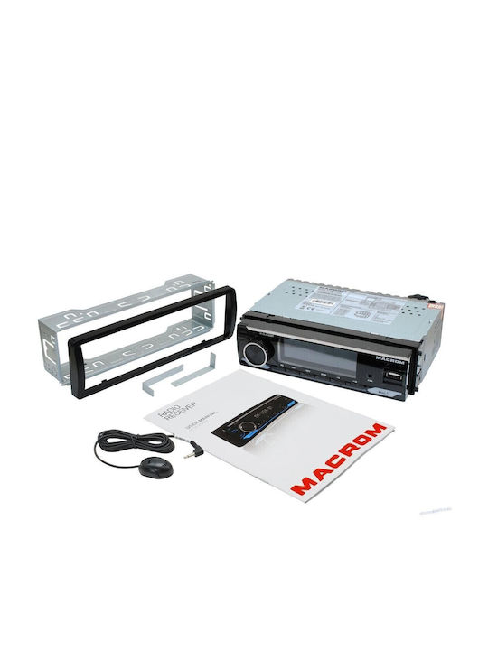 Macrom Ηχοσύστημα Αυτοκινήτου 1DIN (Bluetooth/USB)