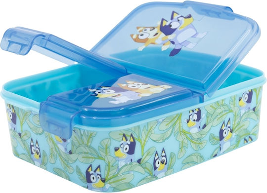 Stor Bluey Plastic Kids' Food Container Blue x x 5.5cm
