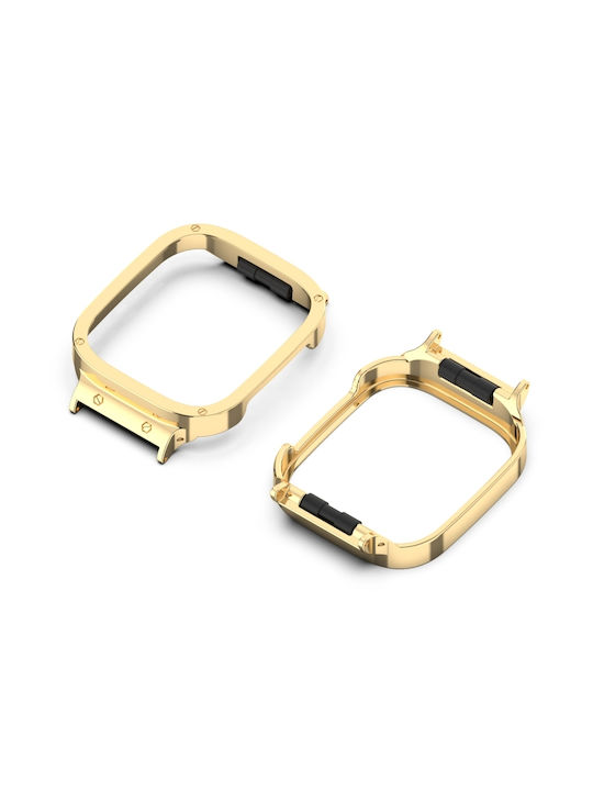 Μεταλλική Θήκη σε Χρυσό χρώμα για το Redmi Watch 3 Μεταλλική Θήκη σε Χρυσό χρώμα για το Redmi Watch 3