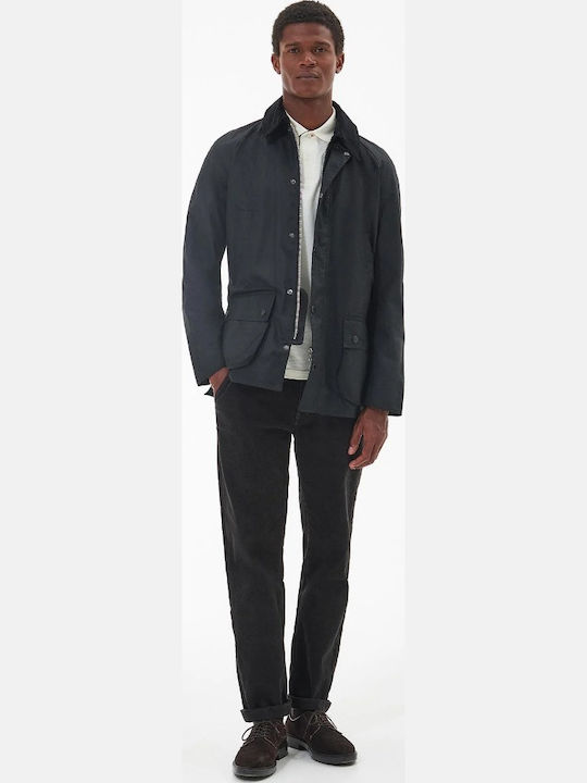 Ashby Wax Winter Jacket Black
