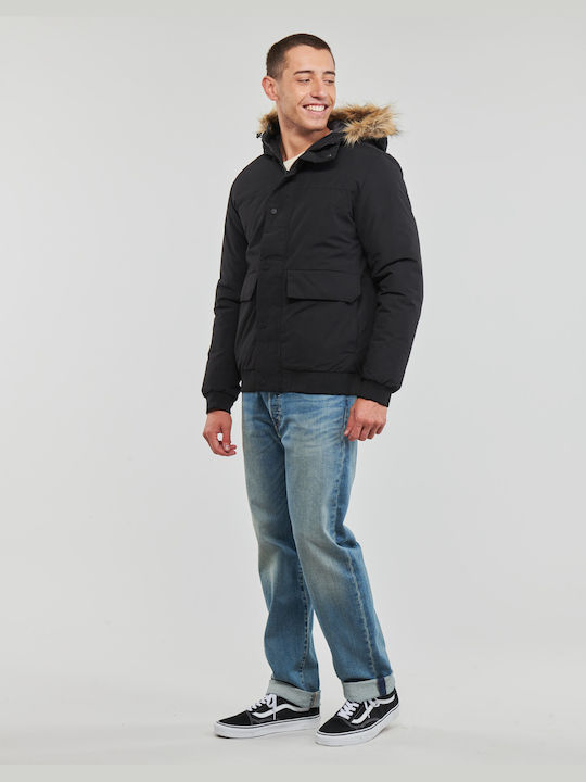 Jack & Jones Jacke Parka Schwarz