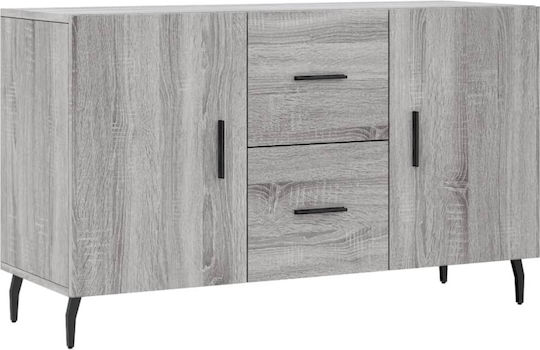 Bufet cu Sertare Gri 100x36x60cm