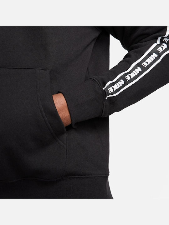 Club Fleece Σετ Φόρμας με Λάστιχο Μαύρο