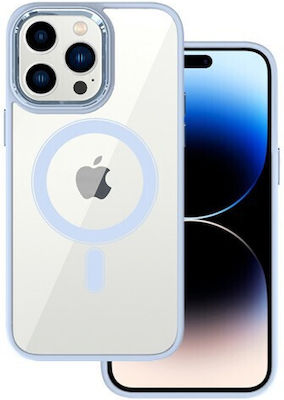 Hybrid Back Cover Silicone / Plastic Magnetic Light Blue (iPhone 11)