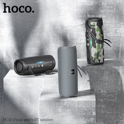 Hoco HC16 Bluetooth Speaker 10W with Radio and Battery Life up to 3 hours Black