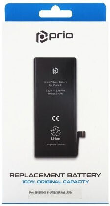 Prio Συμβατή Μπαταρία Αντικατάστασης 1821mAh για iPhone 8