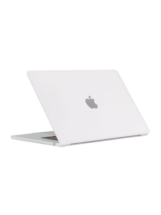 Tech Protect Smartshell Macbook Air 15 M2-m5 2023-2026 Matte Transparent Case