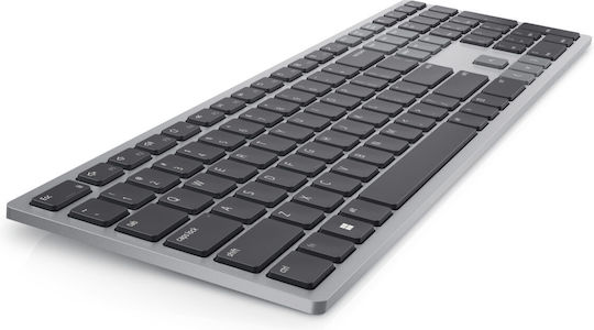 Dell KB700 Ασύρματο Πληκτρολόγιο Αγγλικό US Ασημί