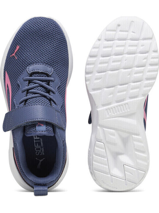 All Day Active Παιδικά Sneakers High με Σκρατς Μωβ 387387-14