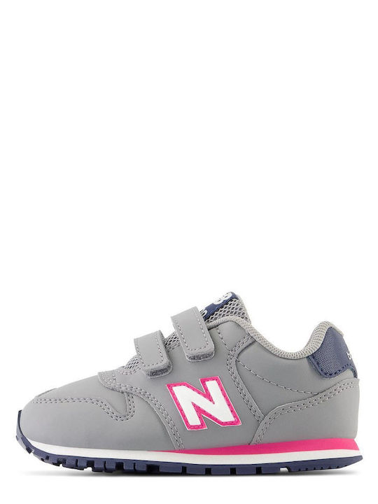 New Balance Παιδικά Sneakers με Σκρατς Γκρι