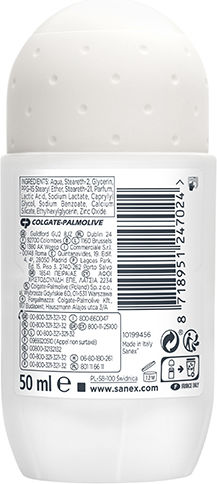 Sanex Zero 0% Extra Control Αποσμητικό 48h σε Roll-On 50ml