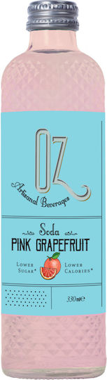 Oz Pink Grapefruit Soda Băutură răcoritoare cu carbonatare în Sticlă 330ml