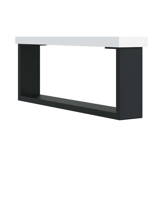 Bufet cu Sertare Alb 100x36x60cm