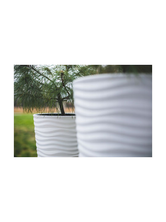Form Plastic Sahara Dunes Slim Pot Plastic Anthracite 29.5x29.5x56.5cm.