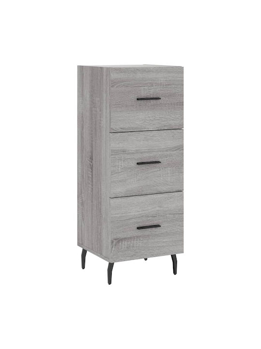 Office Storage Drawer Gray L34.5xW34xH90cm