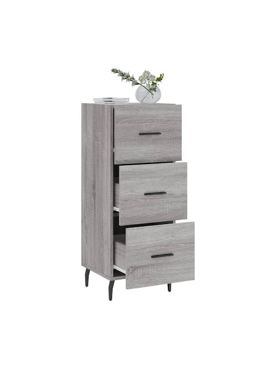 Office Storage Drawer Gray L34.5xW34xH90cm