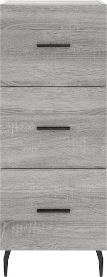 Office Drawer from Wood and Metal Sonoma 34.5x34x90cm