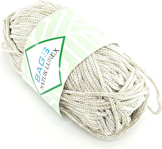 Bags On Board Νήμα για Τσάντες Πολυεστέρας Ασημί 70m 100gr
