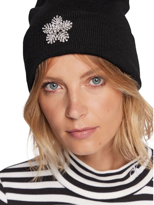 Only Beanie Beanie Knitted in Black color