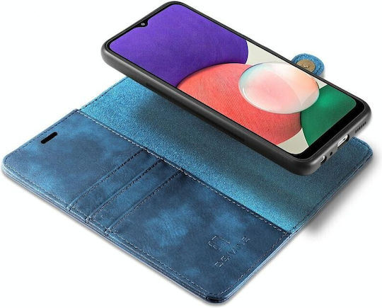 DG.MING Detachable Wallet Δερματίνης Μπλε (Galaxy A22 5G)