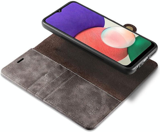 DG.MING Detachable Wallet Δερματίνης Γκρι (Galaxy A22 5G)