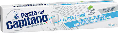 Pasta del Capitano Antitartaro Κατά Τερηδόνας Toothpaste for Plaque & Cavities 100ml